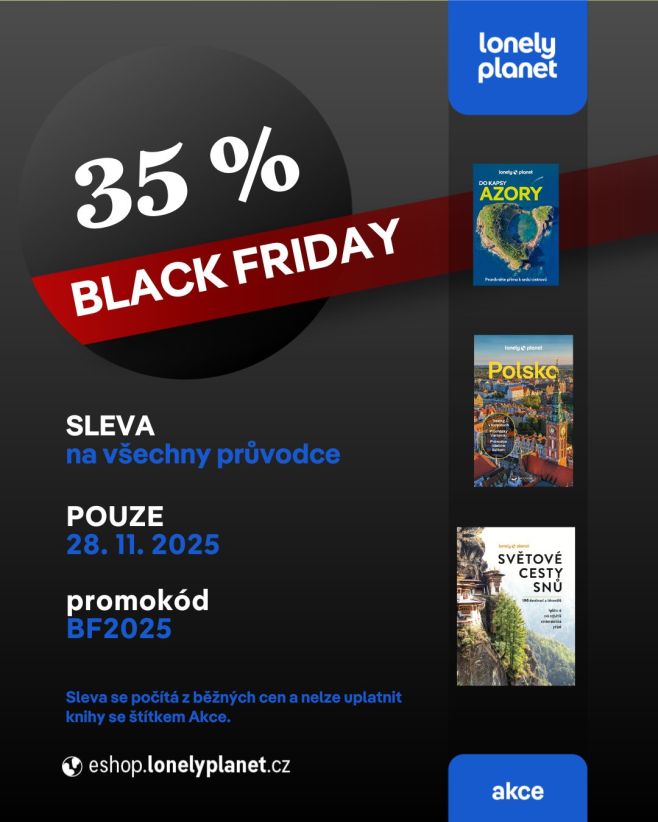 ✨💣 BLACK FRIDAY LONELY PLANET 2025 se slevou min 35 %! 💣✨ - https://mailchi.mp/lonelyplanet.cz/black_friday_2025
